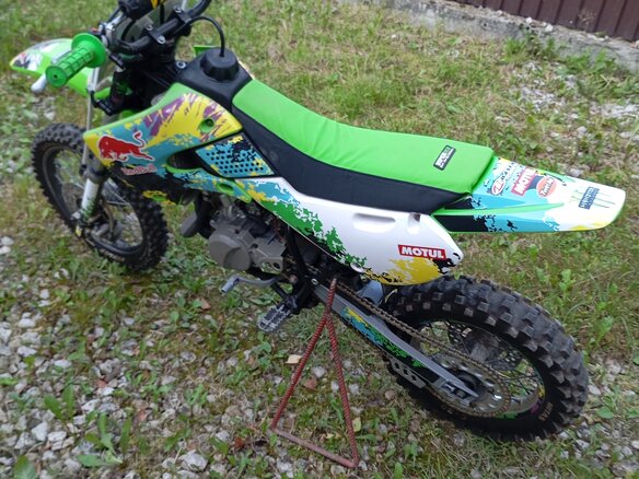 2009 Kawasaki KX 65, зелёный - вид 4