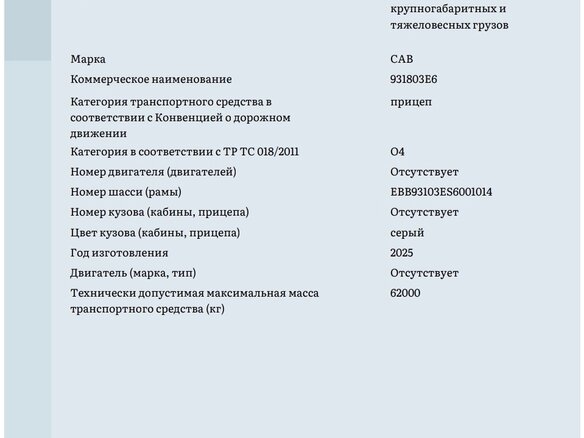 2025 САВ (СпецАвто-Восток) 931803, серый, 5350000 рублей - вид 7