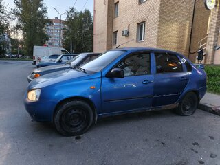 2008 Lada (ВАЗ) Kalina I, синий, 113000 рублей, вид 1