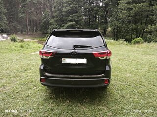 2019 Toyota Highlander III (XU50) Рестайлинг, чёрный, 3123848 рублей, вид 5