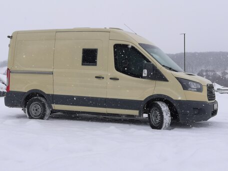 2018 Ford Transit, бежевый, 1354300 рублей, вид 3
