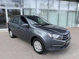 2021 Lada (ВАЗ) Granta I Рестайлинг, серый, 550000 рублей, вид 3