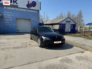 2005 BMW 5 серии 525i V (E60/E61), чёрный, 1200000 рублей, вид 5