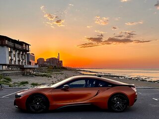 2019 BMW i8 I Рестайлинг, оранжевый, 7900000 рублей, вид 5