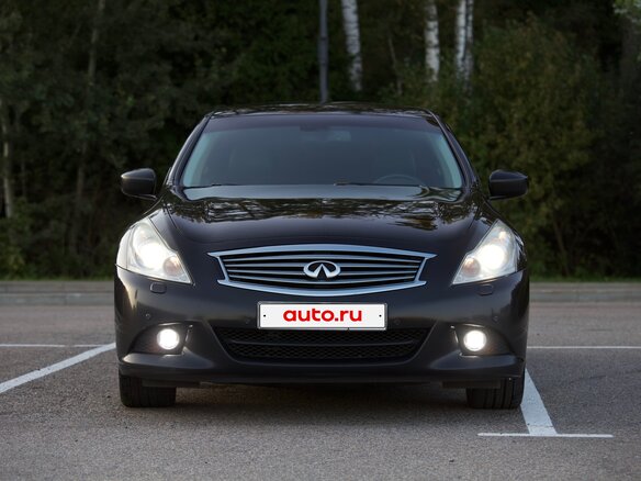 2010 Infiniti G25 IV, чёрный, 1600000 рублей - вид 1