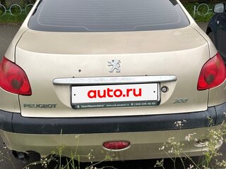 2008 Peugeot 206, бежевый, 160000 рублей, вид 3