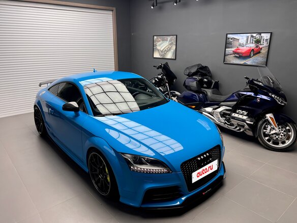 2011 Audi TT RS II (8J), голубой, 5399000 рублей