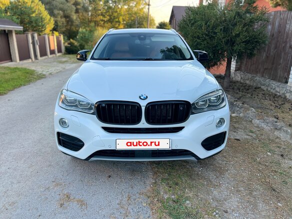 2015 BMW X6 35i II (F16), белый - вид 2