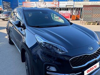 2020 Kia Sportage IV Рестайлинг, чёрный, 2430000 рублей, вид 2