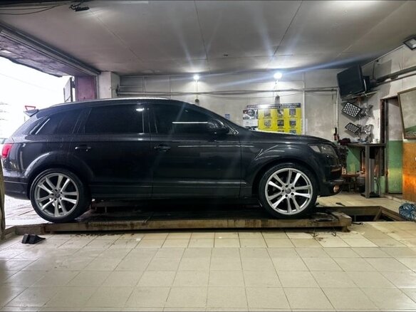 2006 Audi Q7 I (4L), чёрный, 1490000 рублей - вид 8