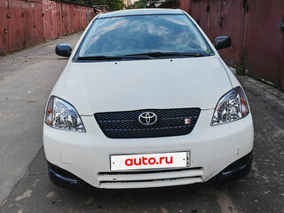 2003 Toyota Corolla IX (E120, E130), белый, 640000 рублей, вид 2