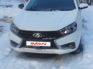 2021 Lada (ВАЗ) Vesta I, белый, 920000 рублей, вид 1
