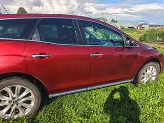 2011 Mazda CX-7 I Рестайлинг, красный, 1380000 рублей, вид 4