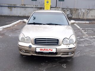 2005 Hyundai Sonata ТагАЗ IV (EF) Рестайлинг, бежевый, 330000 рублей, вид 2