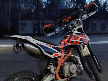 2024 Kayo Basic TT125, оранжевый, 75000 рублей, вид 4