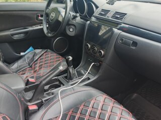 2007 Mazda 3 I (BK) Рестайлинг, пурпурный, 560000 рублей, вид 4