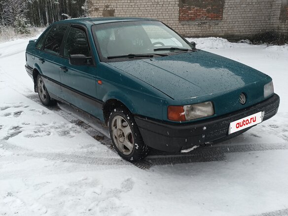 1990 Volkswagen Passat B3, зелёный, 110000 рублей - вид 6