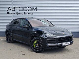 2020 Porsche Cayenne Turbo S E-Hybrid Coupé III, чёрный, 10490000 рублей, вид 3