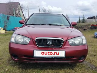 2002 Hyundai Elantra III (XD), красный, 190000 рублей, вид 1