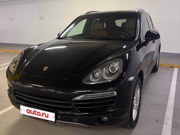 2011 Porsche Cayenne Diesel II (958), чёрный, 1950000 рублей