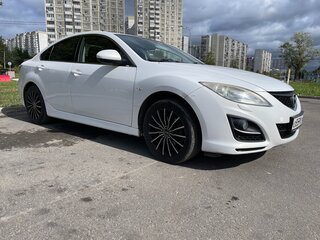 2011 Mazda 6 II (GH) Рестайлинг, белый, 865000 рублей, вид 4