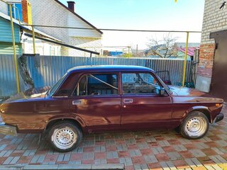 2003 Lada (ВАЗ) 2107, пурпурный, 69000 рублей, вид 2
