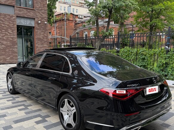 2021 Mercedes-Benz Maybach S-Класс 580 II (Z223), чёрный - вид 4