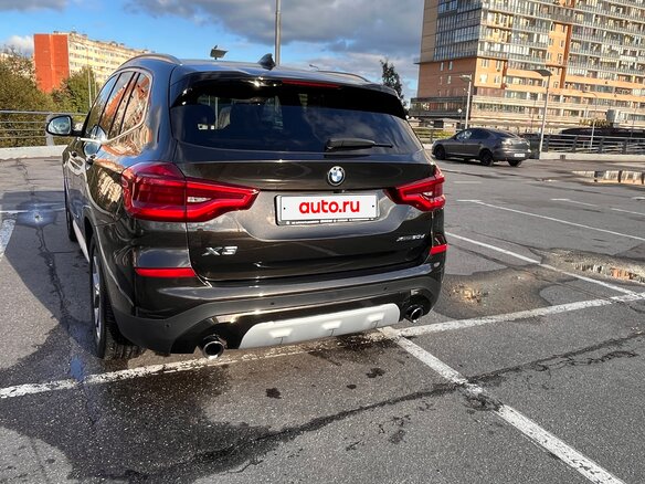 2019 BMW X3 30d xDrive III (G01), коричневый - вид 9