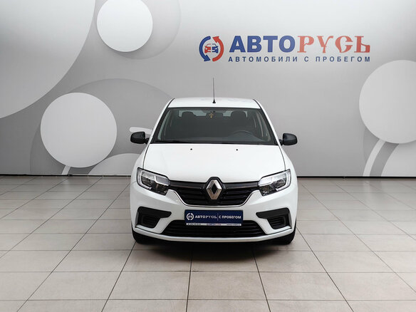 2018 Renault Logan II Рестайлинг, белый - вид 2