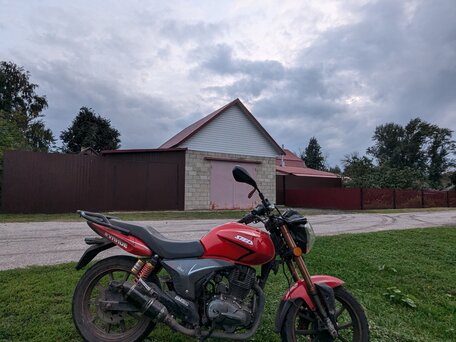 2013 Stels Flame 200, красный, 70000 рублей, вид 2