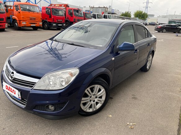 2012 Opel Astra H Рестайлинг, синий, 550000 рублей - вид 1