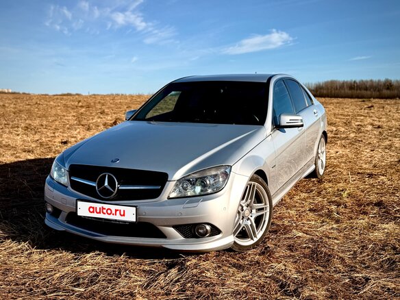 2008 Mercedes-Benz C-Класс 280 III (W204), серебристый, 1250000 рублей - вид 2