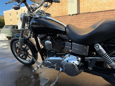 2008 Harley-Davidson Dyna Low Rider, чёрный, 760000 рублей, вид 3