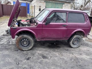 2001 Lada (ВАЗ) 2121 (4x4) I Рестайлинг, фиолетовый, 200000 рублей, вид 1