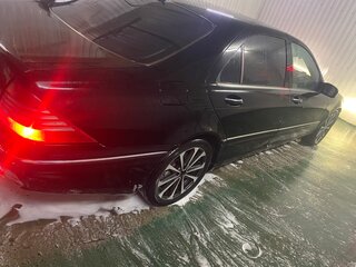 1999 Mercedes-Benz S-Класс 430 Long IV (W220), чёрный, 395000 рублей, вид 3