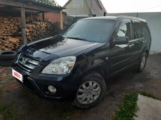 2006 Honda CR-V II Рестайлинг, чёрный, 940000 рублей, вид 1