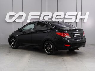 2011 Hyundai Solaris I, чёрный, 799000 рублей, вид 2