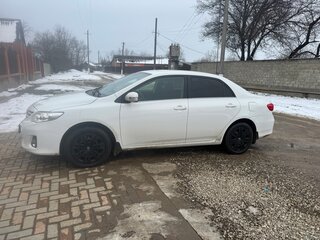 2012 Toyota Corolla X (E140, E150) Рестайлинг, белый, 1150000 рублей, вид 3