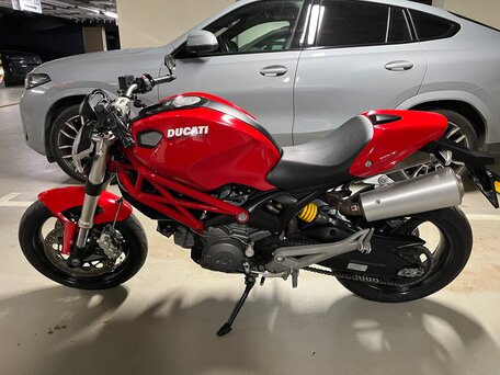 2013 Ducati Monster 696, красный, 420000 рублей, вид 5