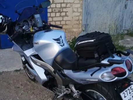 2003 Kawasaki ZZR 1200, серебристый, 400000 рублей, вид 5