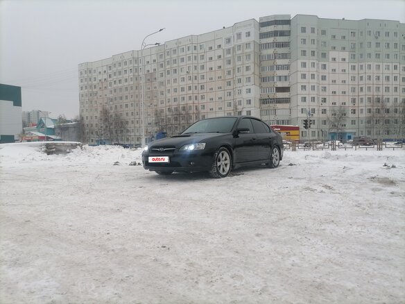 2004 Subaru Legacy IV, чёрный, 620000 рублей - вид 7