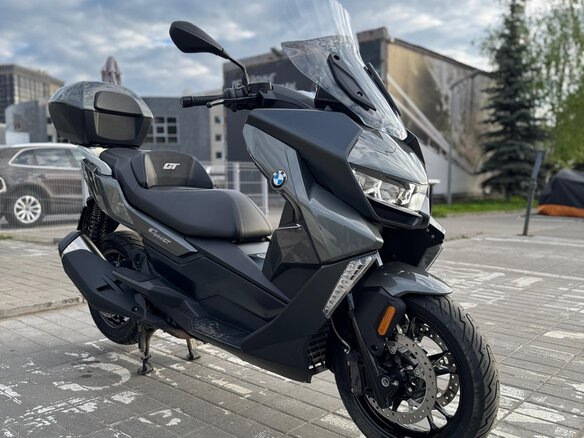 2021 BMW C 400 GT, зелёный, 850000 рублей - вид 3
