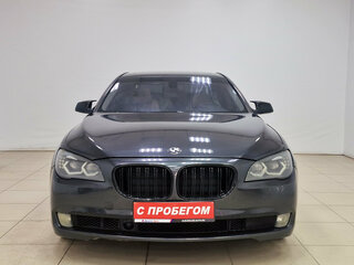 2008 BMW 7 серии 740i V (F01/F02/F04), чёрный, 895000 рублей, вид 2