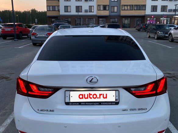 2012 Lexus GS 350 IV, белый, 2490000 рублей - вид 3