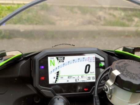 2024 Kawasaki ZX-6 Ninja, зелёный, 1350000 рублей, вид 4