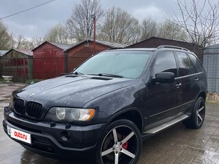 2002 BMW X5 3.0i I (E53), чёрный, 850000 рублей, вид 3