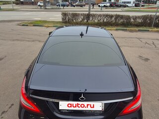 2014 Mercedes-Benz CLS 350 BlueTEC II (C218) Рестайлинг, синий, 3450000 рублей, вид 3