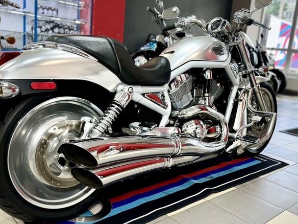 2003 Harley-Davidson V-Rod, серебристый, 1190000 рублей - вид 8