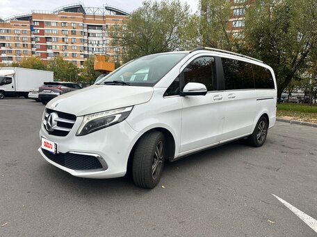 2020 Mercedes-Benz V-Класс Long 250 d длинный III (W447) Рестайлинг, белый, 3700000 рублей, вид 1