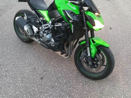 2017 Kawasaki Z 900, зелёный, 760000 рублей, вид 2